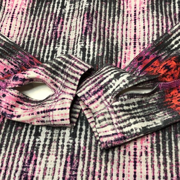 Nike Pro Combat Fitted Shirt Womens SMALL Therma Fit 1/4 Zip Pullover Pink - Picture 9 of 9